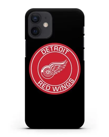 Чеxол с логотипом Detroit Red Wings силиконовый для iPhone 12 mini