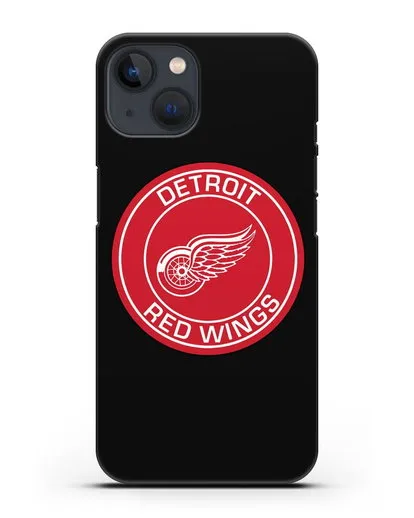 Чеxол с логотипом Detroit Red Wings силиконовый для iPhone 13 Mini
