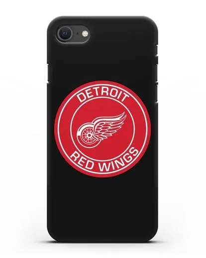Чеxол с логотипом Detroit Red Wings силиконовый для iPhone SE 2020