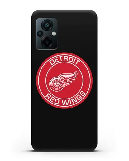 Чеxол с логотипом Detroit Red Wings силиконовый для Xiaomi Poco M5