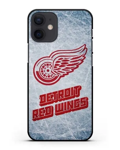 Чехол с рисунком Detroit Red Wings силиконовый для iPhone 12 mini