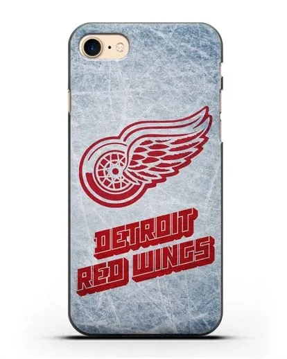Чехол с рисунком Detroit Red Wings силиконовый для iPhone 7