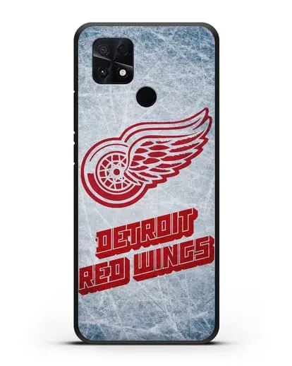 Чехол с рисунком Detroit Red Wings силиконовый для Xiaomi Poco C40