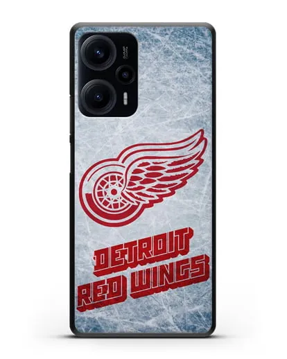 Чехол с рисунком Detroit Red Wings силиконовый для Xiaomi Poco F5