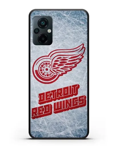 Чехол с рисунком Detroit Red Wings силиконовый для Xiaomi Poco M5