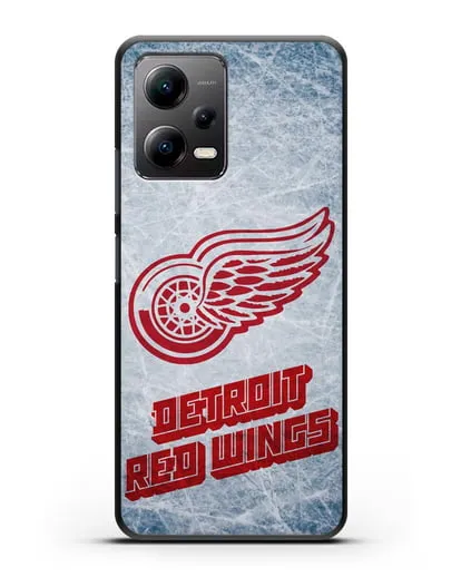 Чехол с рисунком Detroit Red Wings силиконовый для Xiaomi Poco X5