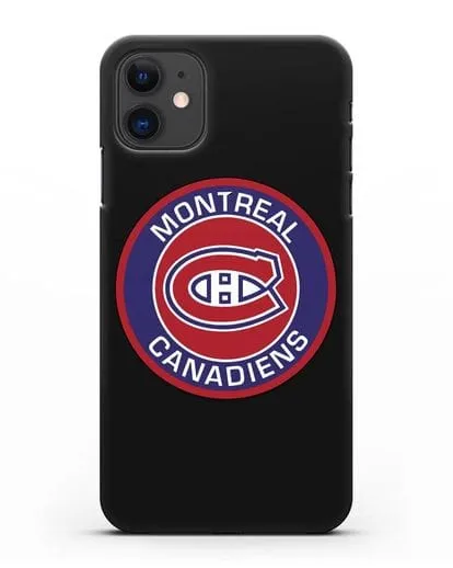 Чеxол с логотипом Montreal Canadiens силиконовый для iPhone 11