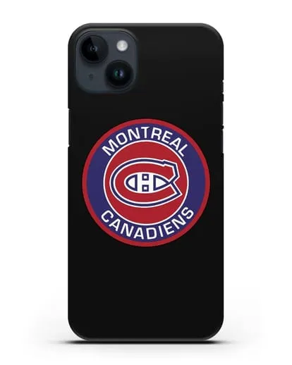 Чеxол с логотипом Montreal Canadiens силиконовый для iPhone 14 Plus