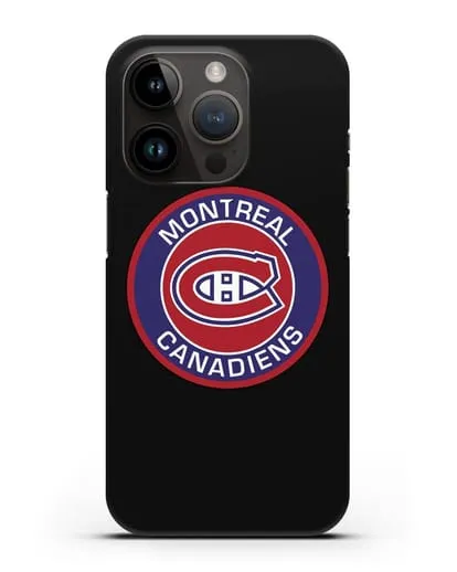 Чеxол с логотипом Montreal Canadiens силиконовый для iPhone 14 Pro