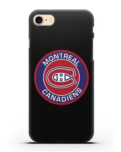 Чеxол с логотипом Montreal Canadiens силиконовый для iPhone 8
