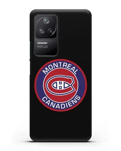 Чеxол с логотипом Montreal Canadiens силиконовый для Xiaomi Poco F4
