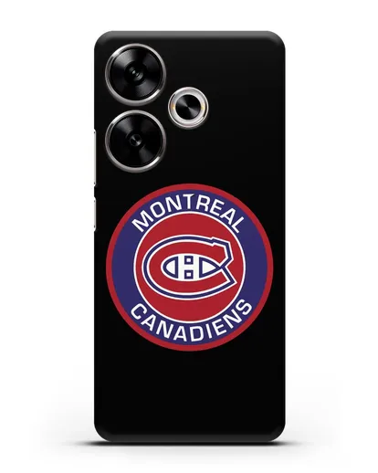 Чеxол с логотипом Montreal Canadiens силиконовый для Xiaomi Poco F6
