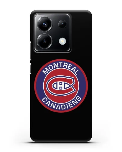 Чеxол с логотипом Montreal Canadiens силиконовый для Xiaomi Poco X6