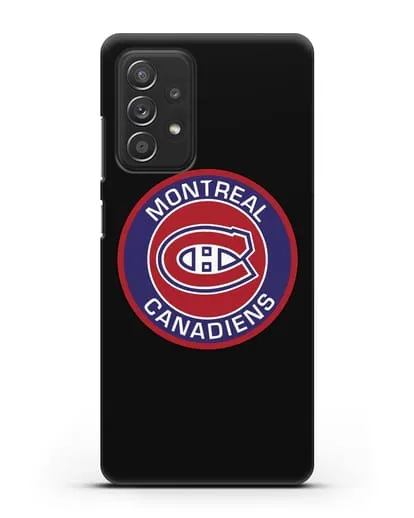 Чеxол с логотипом Montreal Canadiens силиконовый для Samsung Galaxy A53