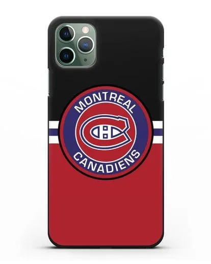 Чехол с символикой Montreal Canadiens силиконовый для iPhone 11 Pro
