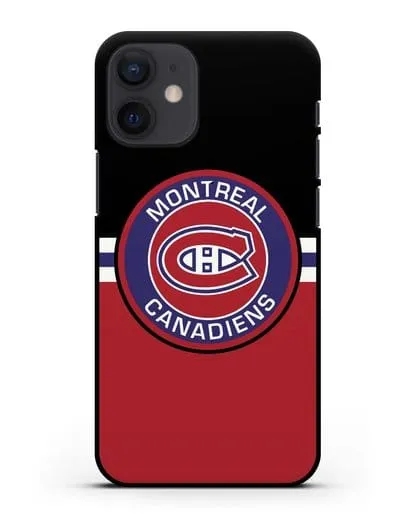 Чехол с символикой Montreal Canadiens силиконовый для iPhone 12 mini