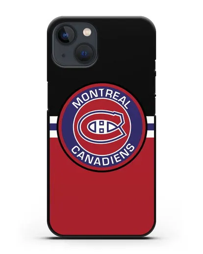 Чехол с символикой Montreal Canadiens силиконовый для iPhone 13