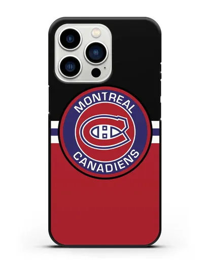 Чехол с символикой Montreal Canadiens силиконовый для iPhone 13 Pro