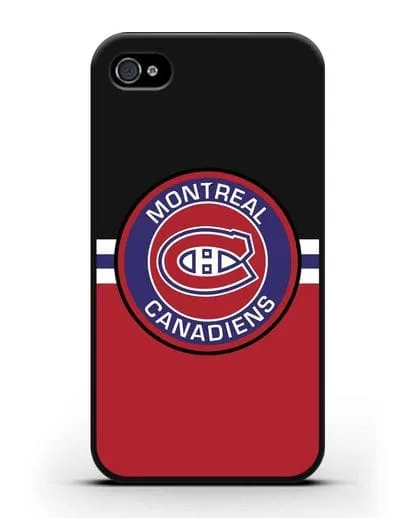 Чехол с символикой Montreal Canadiens силиконовый для iPhone 4/4s