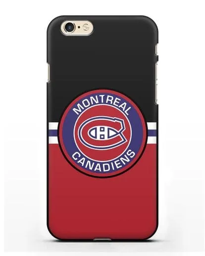 Чехол с символикой Montreal Canadiens силиконовый для iPhone 6s
