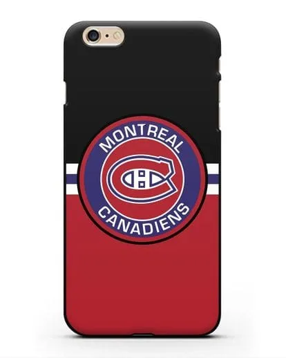 Чехол с символикой Montreal Canadiens силиконовый для iPhone 6 Plus