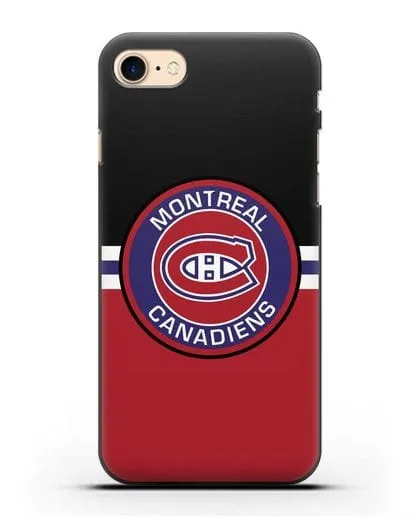 Чехол с символикой Montreal Canadiens силиконовый для iPhone 8