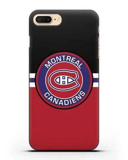 Чехол с символикой Montreal Canadiens силиконовый для iPhone 7 Plus