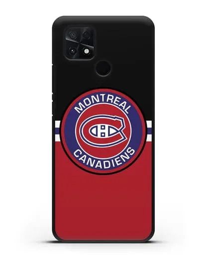 Чехол с символикой Montreal Canadiens силиконовый для Xiaomi Poco C40