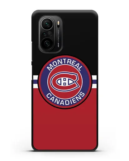 Чехол с символикой Montreal Canadiens силиконовый для Xiaomi Poco F3