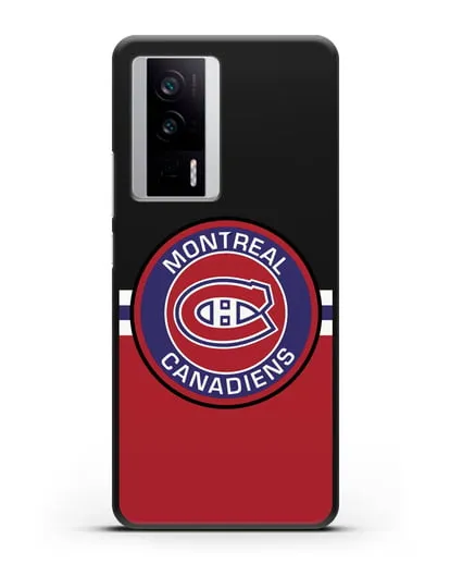 Чехол с символикой Montreal Canadiens силиконовый для Xiaomi Poco F5 Pro