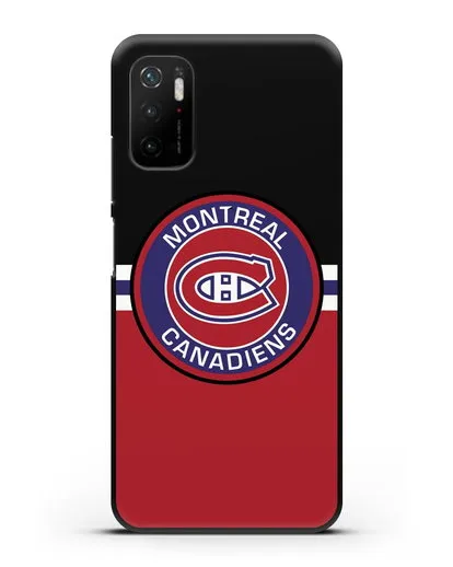 Чехол с символикой Montreal Canadiens силиконовый для Xiaomi Poco M3 Pro
