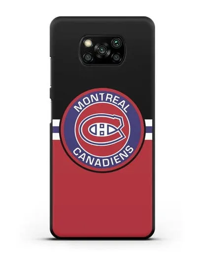 Чехол с символикой Montreal Canadiens силиконовый для Xiaomi Poco X3