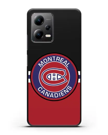 Чехол с символикой Montreal Canadiens силиконовый для Xiaomi Poco X5