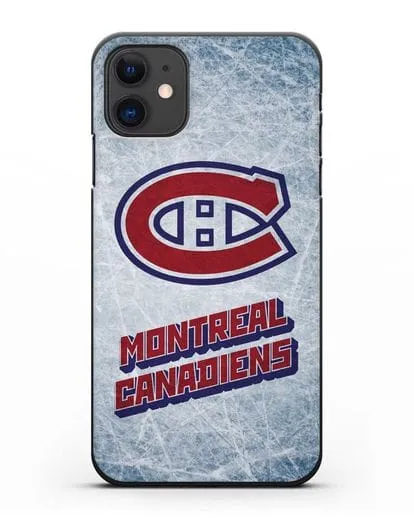 Чехол с рисунком Montreal Canadiens силиконовый для iPhone 11