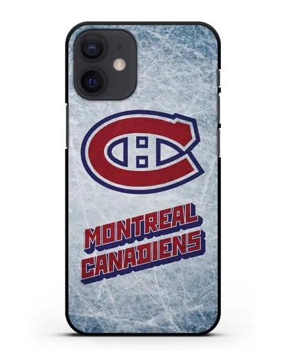 Чехол с рисунком Montreal Canadiens силиконовый для iPhone 12 mini