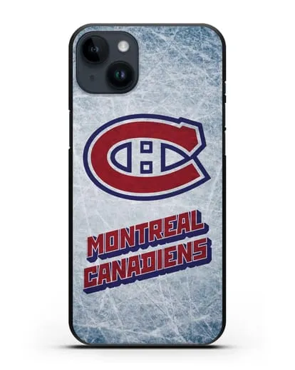 Чехол с рисунком Montreal Canadiens силиконовый для iPhone 14 Plus