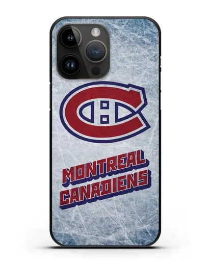 Чехол с рисунком Montreal Canadiens силиконовый для iPhone 14 Pro Max