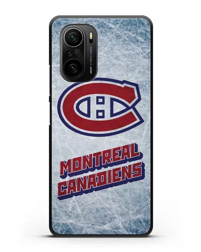 Чехол с рисунком Montreal Canadiens силиконовый для Xiaomi Poco F3