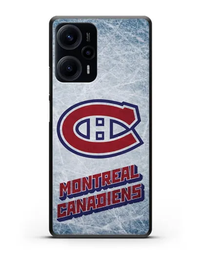 Чехол с рисунком Montreal Canadiens силиконовый для Xiaomi Poco F5