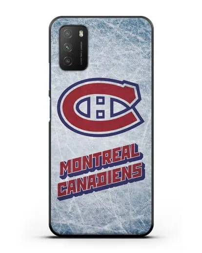 Чехол с рисунком Montreal Canadiens силиконовый для Xiaomi Poco M3