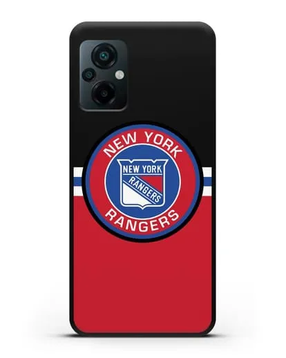 Чехол с символикой New York Rangers силиконовый для Xiaomi Poco M5