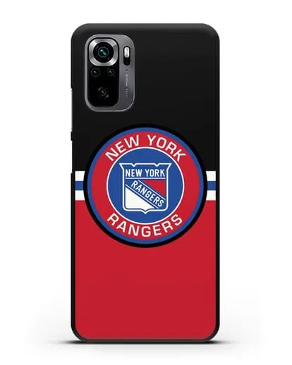 Чехол с символикой New York Rangers силиконовый для Xiaomi Poco M5s
