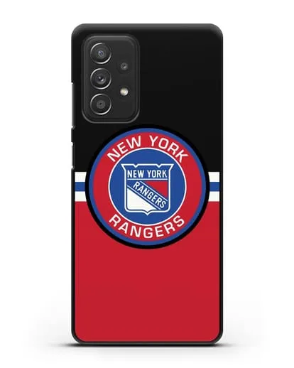 Чехол с символикой New York Rangers силиконовый для Samsung Galaxy A53