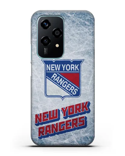 Чехол с рисунком New York Rangers силиконовый для Honor 200 Lite