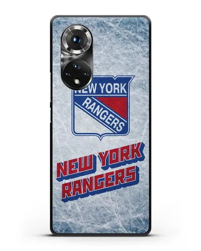 Чехол с рисунком New York Rangers силиконовый для Honor 50 Pro