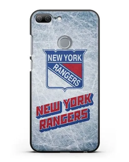 Чехол с рисунком New York Rangers силиконовый для Honor 9 Lite