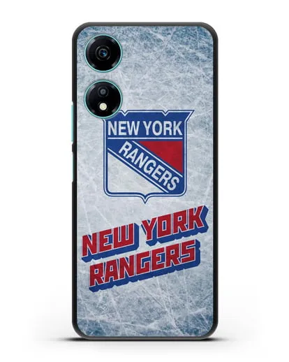 Чехол с рисунком New York Rangers силиконовый для Honor X5 Plus