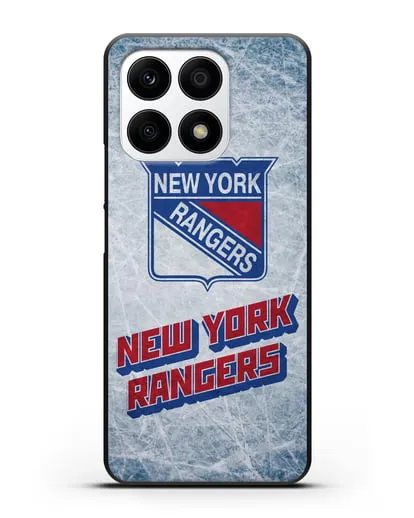 Чехол с рисунком New York Rangers силиконовый для Honor X8a