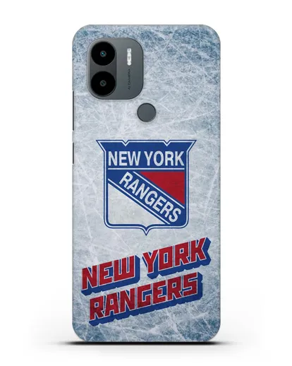 Чехол с рисунком New York Rangers силиконовый для Xiaomi Poco C51