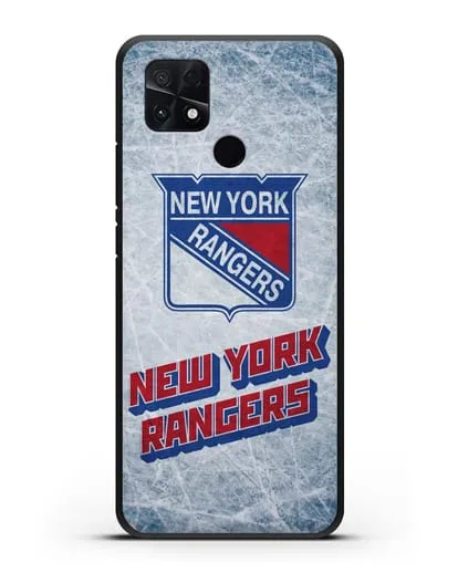 Чехол с рисунком New York Rangers силиконовый для Xiaomi Poco C40